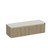 Mode Vanity 50 Benchtop 1500 Single Bowl 2 Drawer Wall Ranfurly Oak Grey Travertine Benchtop Tasman Panel