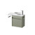 Mode Vanity 22 Benchtop 550 1 Door Wall Right Hinged Door Atmoss Bright White Benchtop Joy Basin Brussels Panel