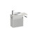 Mode Vanity 22 Benchtop 550 1 Door Wall Left Hinged Door White Alabaster Benchtop Joy Basin Tasman Panel