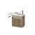 Mode Vanity 22 Benchtop 550 1 Door Wall Right Hinged Door Baroque Carrara Benchtop Joy Basin Tasman Panel