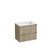 Mode Vanity 46 Console 750 2 Drawer Maxi Wall Baroque Cleo Matte Basin Brussels Panel