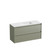 Mode Vanity 46 Console 1200 Single Bowl 2 Drawer Maxi Wall Atmoss Cleo Matte Basin Brussels Panel