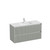 Mode Vanity 46 Console 1200 Single Bowl 2 Drawer Maxi Wall Pistachio Cleo Gloss Basin Tasman Panel