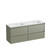 Mode Vanity 46 Console 1500 Double Bowl 4 Drawer Maxi Wall Atmoss Cleo Matte Basin Brussels Panel