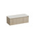 Mode Vanity 50 Benchtop 1200 Single Bowl 1 Drawer Wall Ranfurly Oak Alabaster Benchtop Brussels Panel