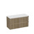 Mode Vanity 50 Benchtop 1200 Single Bowl 2 Drawer Maxi Wall Baroque Bright White Benchtop Tasman Panel