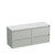 Mode Vanity 50 Benchtop 1500 Double Bowl 4 Drawer Maxi Wall Pistachio Calacatta Benchtop Brussels Panel