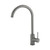 Deluna Sink Mixer Gooseneck Gun Metal