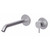 Paffoni Inox Tech Concealed Basin Mixer with 180mm Spout Stainless Steel 316