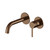 Pioneer-Forge Wall Mount Basin Mixer Complete Brushed Bronze