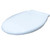 Carnival Toilet Seat HD PP Hinges White