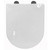 Family 3D Toilet Seat Slow Close Feature  White