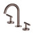 Mecca Basin Set Arc Spout Brushed Bronze