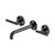 Mecca Wall Basin/Bath Set 185mm Spout Gun Metal