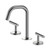 Mecca Basin Set Edge Spout Chrome