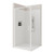 Fortiva Stravo 2W Tile Wall Shower 1000 x 1000mm White