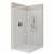 Fortiva Vello 2W Tiled Wall RH Shower 1200 x 1000mm White