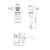 Tate Wall Mounted Basin / Bath Mixer (180mm) Custom