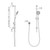 Tate Slide Shower (Dry rail) Custom