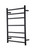 Raymor Round 805 Heated Towel Warmer Black