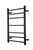 Raymor Square 805 Heated Towel Warmer Black