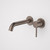 Liano II Wall Basin/Bath Mixer 175mm 2 x Round Cover Plates Brushed Bronze Sales Kit