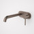Liano II Wall Basin/Bath Mixer 210mm Rounded Cover Plate Brushed Bronze Sales Kit