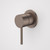 Liano II Bath/Shower Mixer Round Cover Plate Brushed Bronze