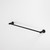 Liano II Single Towel Rail 640mm Matte Black