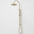 Liano II Rail Shower With Overhead Gunmetal