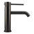 Circo Premium Mains Pressure Stainless Basin Mixer With Textured Handle Gun Metal