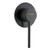 Circo Premium Mains Pressure Shower Mixer With Textured Handle Black DZR Brass