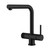Circo Premium Sink Mixer With Water Filter Pullout Head Black