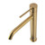 Circo Premium Mains Pressure Stainless Vessel Mixer Textured Handle Brushed Gold