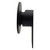 Mini Mia Shower Mixer 35mm Black DZR Brass