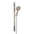Mini Mia Single Spray Handshower Set Round Brushed Nickel