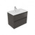 Fucina Vanity Wall 760 1 Taphole Vitreous China Top 2 Drawer Bullet