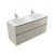 Fucina Vanity Wall 1200 2 Taphole Polymarble Double Bowl 2 Drawer Dawn Grey