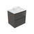 Fucina Vanity Wall 600 White E Stone Top 2 Drawer Bullet