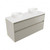 Fucina Vanity Wall 1200 Motion E Stone Top Double Bowl 2 Drawer Dawn Grey