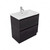Fucina Vanity Floor 760 1 Taphole Vitreous China Top 2 Drawer Fiordland Elm Wilderness