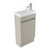 Fucina Vanity Floor 440 x 240 x 825mm 1 Taphole Polymarble Top 1 Door Dawn Grey