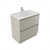 Fucina Vanity Floor 750 1 Taphole Polymarble Top 2 Drawer Dawn Grey