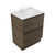 Fucina Vanity Floor 600 White E Stone Top 2 Drawer Smokey Oak Timberland