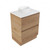 Fucina Vanity Floor 600 White E Stone Top 2 Drawer Southern Oak Timberland