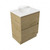 Fucina Vanity Floor 600 Motion E Stone Top 2 Drawer French Oak Velvet