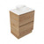 Fucina Vanity Floor 600 Motion E Stone Top 2 Drawer Southern Oak Timberland