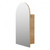 Fucina Mirror Cabinet 500 x 171 x 900mm Left Hand Hinge Southern Oak Timberland