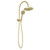 Vivid MKII Compact Twin Shower Brushed Gold