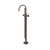 Vivid MKII Floor Mounted Bath Mixer With Hand Shower Brushed Bronze